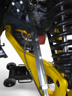 Can-Am Maverick R Billet Tie Rods Anodized Clear - Dunes 2 Dezert SXS