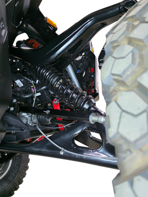 Can-Am Maverick R Billet Tie Rods Anodized Black - Dunes 2 Dezert SXS