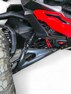 Can-Am Maverick R Billet Tie Rods Anodized Black - Dunes 2 Dezert SXS