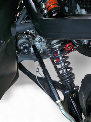 Can-Am Maverick R Billet Tie Rods Anodized Black - Dunes 2 Dezert SXS