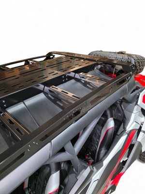 Can-Am Maverick R Max Roof Rack w/ Hood Scoop - Dunes 2 Dezert SXS