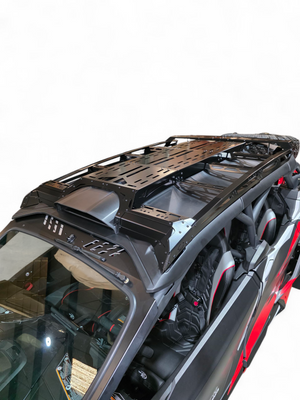 Can-Am Maverick R Max Roof Rack w/ Hood Scoop - Dunes 2 Dezert SXS