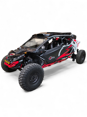 Can-Am Maverick R Max Roof Rack w/ Hood Scoop - Dunes 2 Dezert SXS