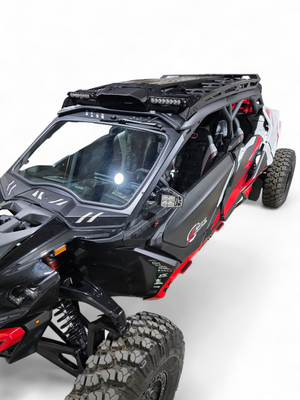 Can-Am Maverick R Max Roof Rack w/ Hood Scoop - Dunes 2 Dezert SXS