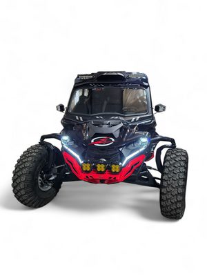 Can-Am Maverick R Max Roof Rack w/ Hood Scoop - Dunes 2 Dezert SXS