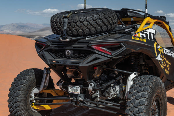 Can-Am Maverick R Volt Tire Rack for Baja Box - Dunes 2 Dezert SXS