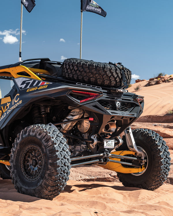 Can-Am Maverick R Volt Tire Rack for Baja Box - Dunes 2 Dezert SXS