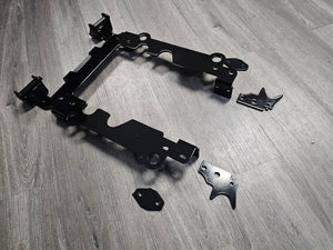 2025+ Polaris Pro Seat Lowering Base (Pro R / Pro S / Pro XP) - Dunes 2 Dezert SXS