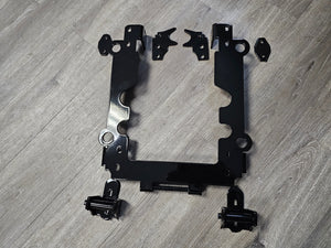 2025+ Polaris Pro Seat Lowering Base (Pro R / Pro S / Pro XP) - Dunes 2 Dezert SXS