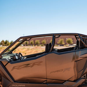 VooDoo Pro R 4 Fastback roll cage larger viewing window detail