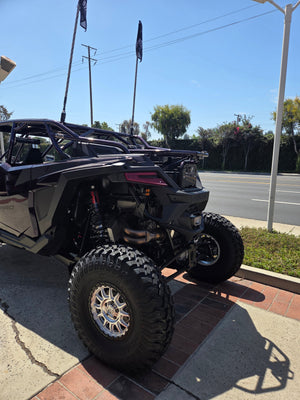 UTV Speed Polaris RZR Pro R spare tire carrier with shocks – photo 5