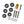 KWI PDrive Primary Roller Kit with Fast Roller Pin Removal Tool - Dunes 2 Dezert SXS