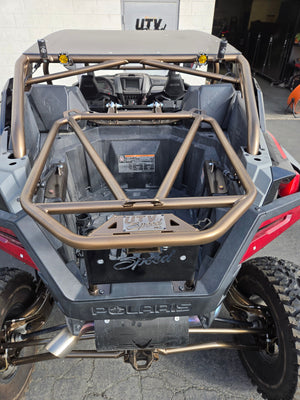 UTV Speed Polaris RZR Pro R spare tire carrier with shocks – photo 4