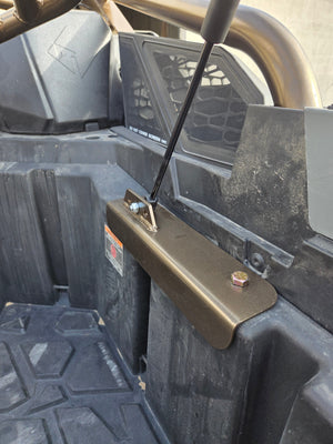 UTV Speed Polaris RZR Pro R spare tire carrier with shocks – photo 9