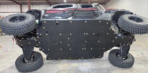 Trail Armor Kawasaki Ridge Crew skid plates, alternate angle
