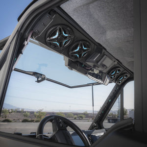 Can-Am Defender HD11 audio system with SSV MRB4 Bluetooth radio — view 2