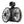 DS18 Marine And Powersports Towers 8in RGB LED Lights Black Carbon Fiber Speakers Not Included