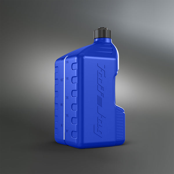 Tuff Jug 5 Gallon Blue – Fast Flow Utility Jug - Dunes 2 Dezert SXS