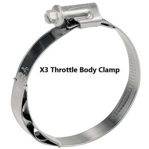RPM Stainless Clamp Set – X3 Turbo R & RR Charge Tubes - Dunes 2 Dezert SXS