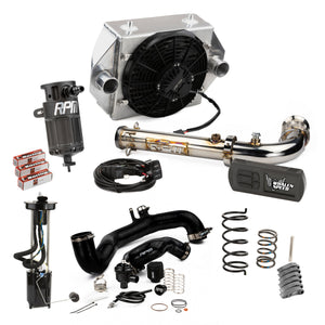 RPM 2017-2019 Can-Am X3 220HP kit with black silicone tubes