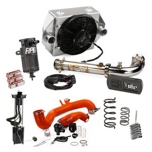RPM 2017-2019 Can-Am X3 220HP kit with orange silicone tubes
