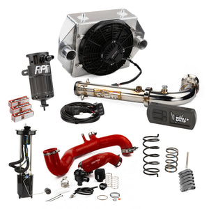RPM 2017-2019 Can-Am X3 220HP kit with red silicone tubes