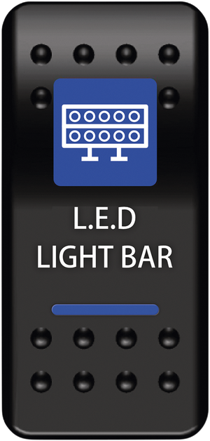MOOSE OFFROAD Rocker Switch - Light Bar LLB-PWR