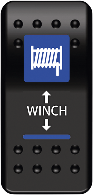 MOOSE OFFROAD Rocker Switch - Winch WN-I-O