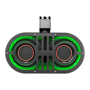 DS18 6.5in Rollcage Soundbar Loaded Built In RGB LED Lights 450 Watts RMS 2x PRO-HY6.4B Included