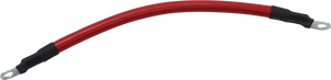 MOOSE OFFROAD Battery Cable - 8" - Red 680-6708