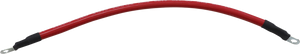 MOOSE OFFROAD Battery Cable - 12" - Red 680-6722