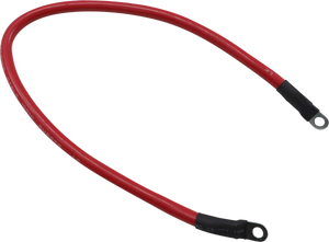 MOOSE OFFROAD Battery Cable - 18" - Red 680-6728