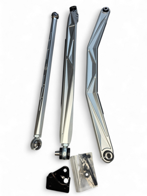 Elektric Off Road clear anodized high clearance radius rods for Can-Am Maverick R - product photo 3