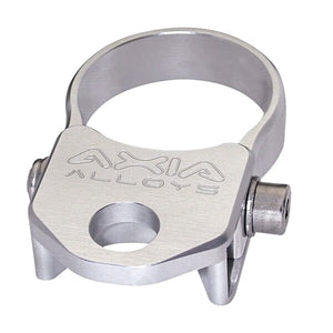 Vertical Whip Mount .5" Silver 1 Clamp Needed