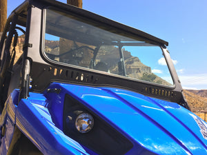 Kawasaki Teryx (2012-2015) Vented Glass Windshield - Dunes 2 Dezert SXS