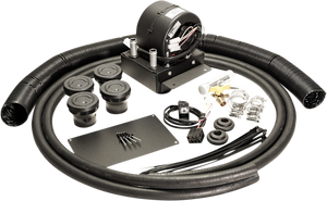 Moose cab heater kit for Polaris RZR S 1000 and RZR Trail with 12V water-operated system