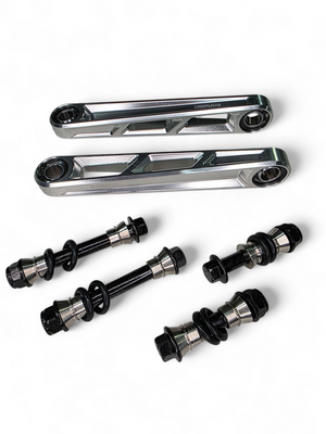 2024+ Can-Am Maverick R Front Sway Bar Links Clear - Dunes 2 Dezert SXS