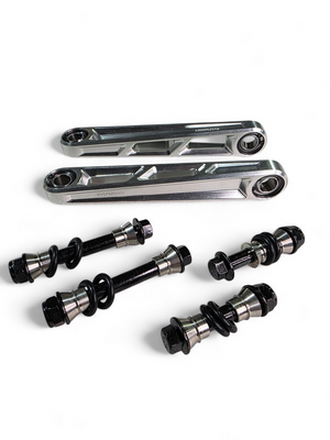 2024+ Can-Am Maverick R Front Sway Bar Links Clear - Dunes 2 Dezert SXS