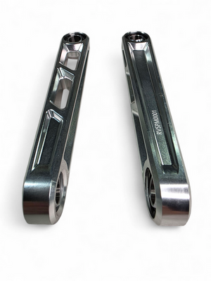 2024+ Can-Am Maverick R Front Sway Bar Links Clear - Dunes 2 Dezert SXS