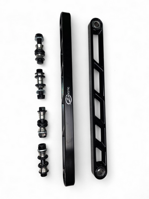 2024+ Can-Am Maverick R Rear Sway Bar Links Black - Dunes 2 Dezert SXS