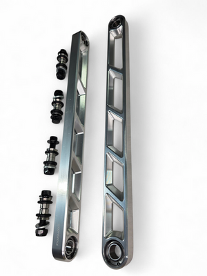 2024+ Can-Am Maverick R Rear Sway Bar Links Clear - Dunes 2 Dezert SXS
