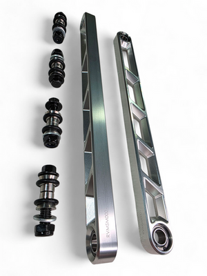 2024+ Can-Am Maverick R Rear Sway Bar Links Clear - Dunes 2 Dezert SXS