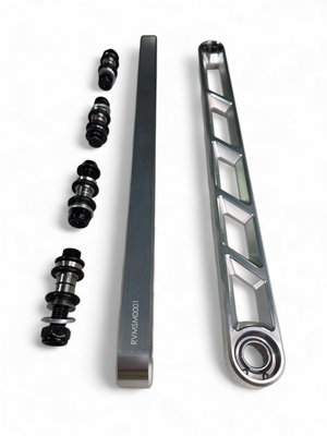 2024+ Can-Am Maverick R Rear Sway Bar Links Clear - Dunes 2 Dezert SXS