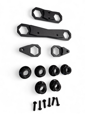 Can-Am Maverick R Rear Link Nut Plate Kit - Dunes 2 Dezert SXS