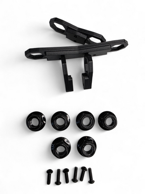 Can-Am Maverick R Rear Link Nut Plate Kit - Dunes 2 Dezert SXS