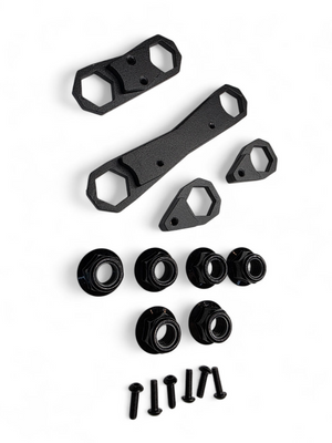 Can-Am Maverick R Rear Link Nut Plate Kit - Dunes 2 Dezert SXS