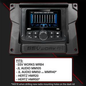 Kawasaki Teryx KRX1000 Multimedia Receiver Dash Kit | SSV Works