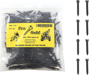 GOLD SCREWS Ice Screws - 1-1/4" - 250 Pack 1-1/4"250