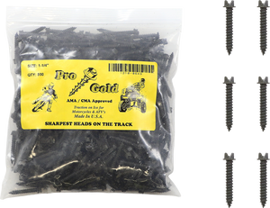 GOLD SCREWS Ice Screws - 1-1/4" - 500 Pack 1-1/4"500