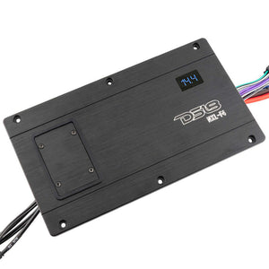 DS18 4-Channel Class-D Flush Mount Amp Full-Range 4x100 Watts RMS at4 ohm IP67 Waterproof Rating
